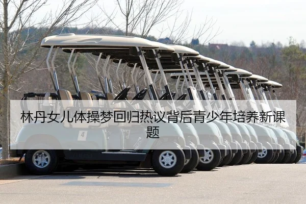 林丹女儿体操梦回归热议背后青少年培养新课题